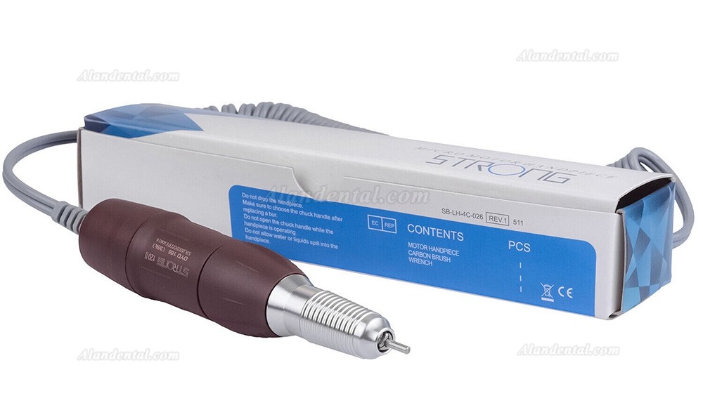 STRONG 120 Dental Lab Micro Motor Handpiece 35000RPM 2.35mm